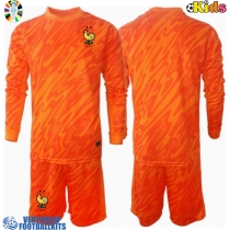 France Goalkeeper Replica Away Minikit Euro 2024 Long Sleeve (+ pants)